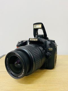 Nikon d80 with 18-55mm lens