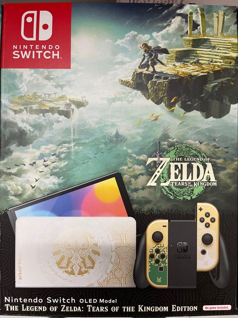 Nintendo Switch OLED Model The Legend of Zelda: Tears of the Kingdom  Edition Console