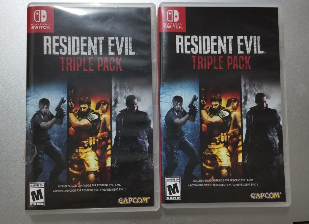 Nintendo Switch Game Resident Evil 4 only code already redeem