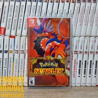 Nintendo Switch Pokemon Scarlet MDE US Region