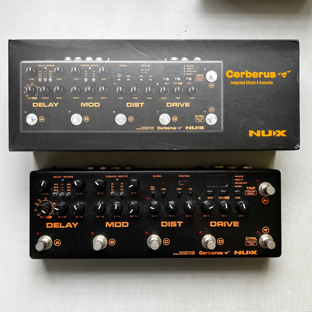 NUX Cerberus Multi Effects Pedal, Hobbies & Toys, Music & Media, Music