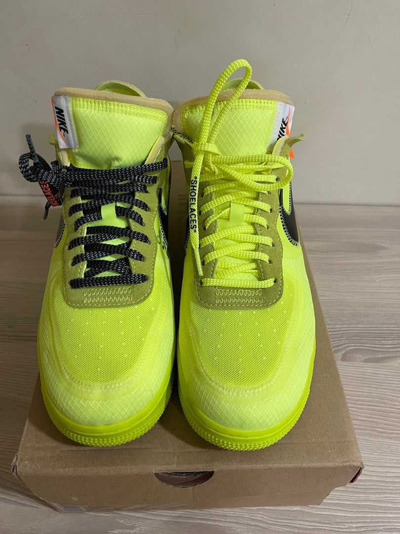 Off White x Nike Air Force 1 Low Volt Men s Fashion Footwear