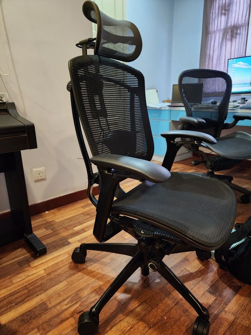 Okamura contessa ergonomic office chair, Furniture & Home Living