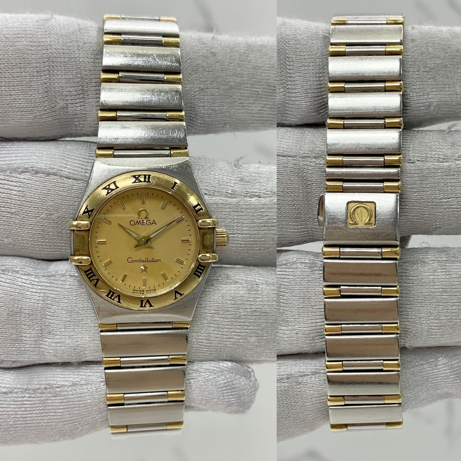 Quartz watch clearance gold colour