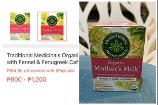 Organic Mother’s milk