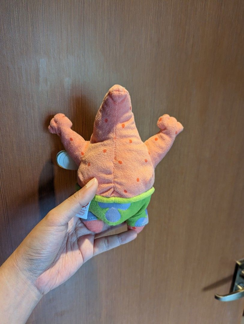 Patrick Star TY Beanie Plush, Hobbies & Toys, Toys & Games on Carousell