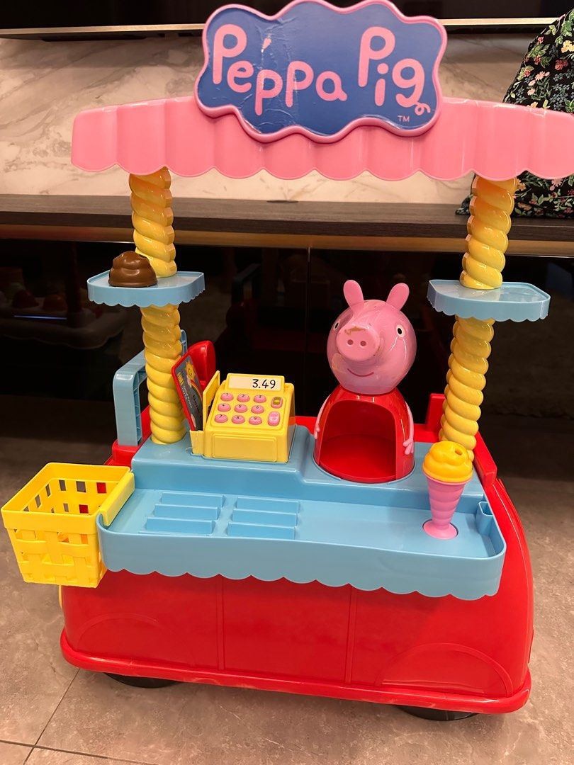 Peppa Pig Deli Car, Hobbies & Toys, Toys & Games on Carousell