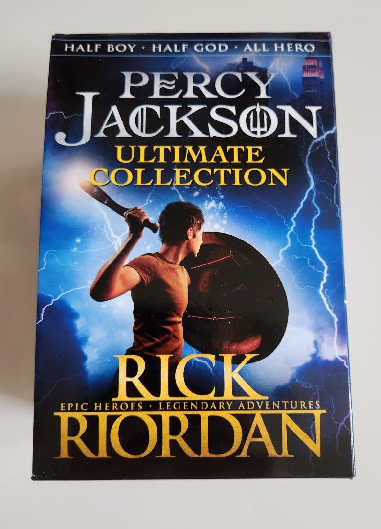 Percy Jackson Ultimate Collection Rick Riordan, Hobbies & Toys, Books ...