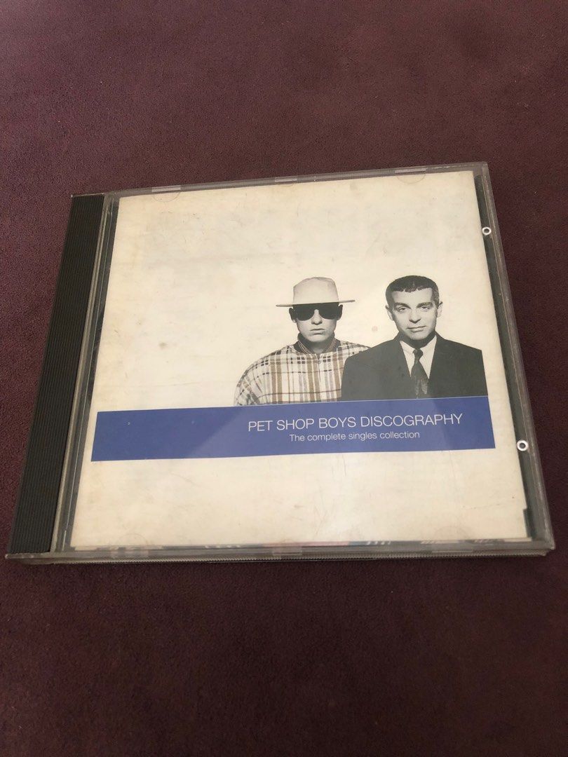 PET SHOP BOYS DISCOGRAPHY: The Complete Singles Collection, Hobbies ...