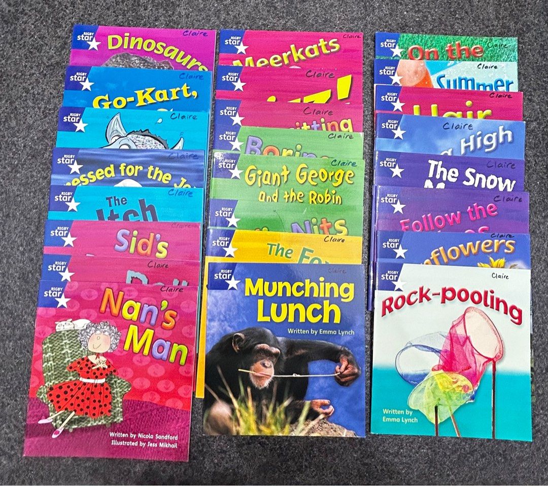 Phonics Books by Rigby Star, Hobbies & Toys, Books & Magazines