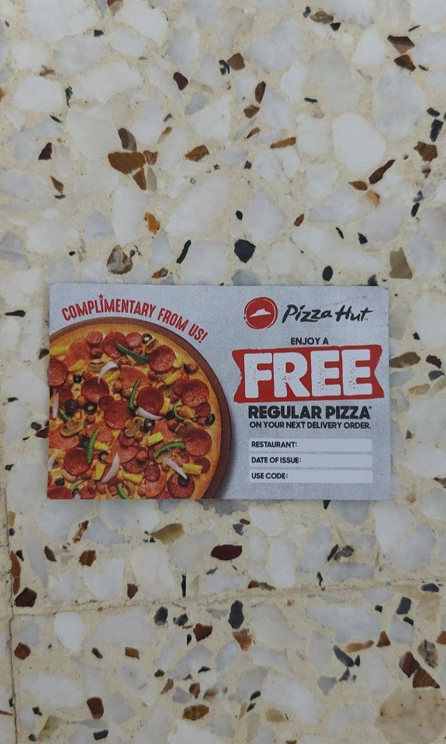 Pizza hut voucher, Tickets & Vouchers, Vouchers on Carousell