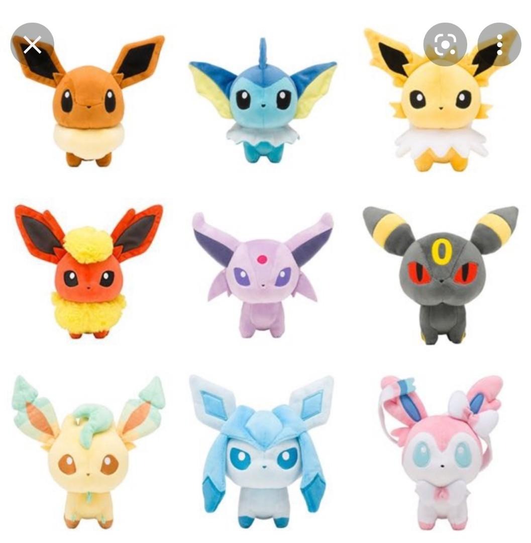 Pokemon cheap dolls eevee