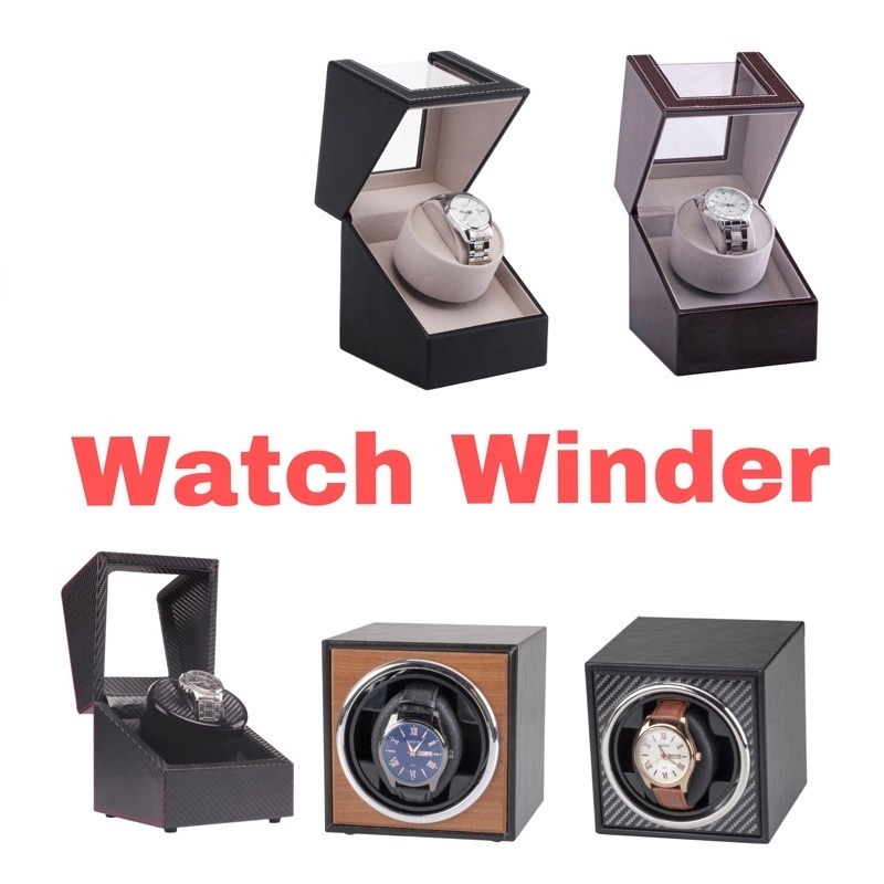 Premium Automatic Cube Watch Winder, Men's Fashion, Watches