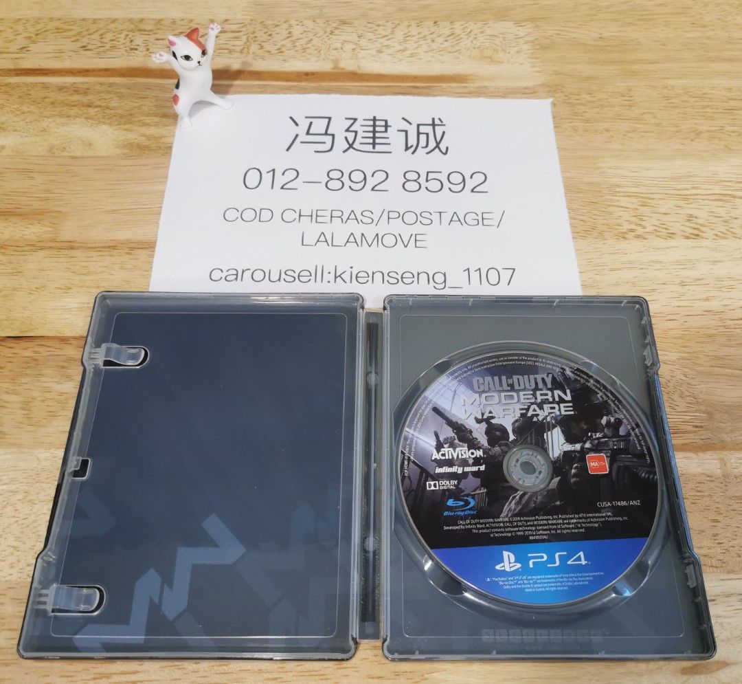 Used ps4 call of outlet duty modern warfare