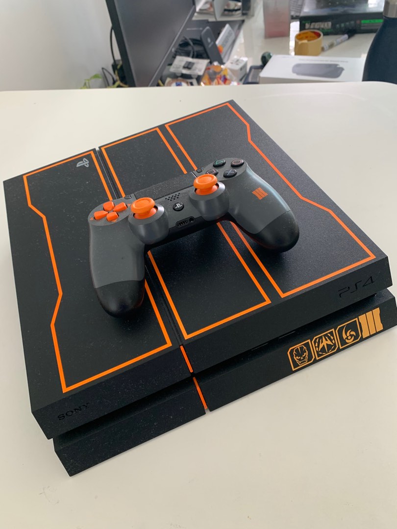 PS4 Pro Limited Edition Call of Duty Black Ops, Video Gaming, Video