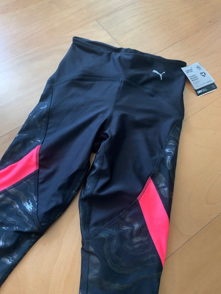 Puma drycell leggings with back phone pocket
