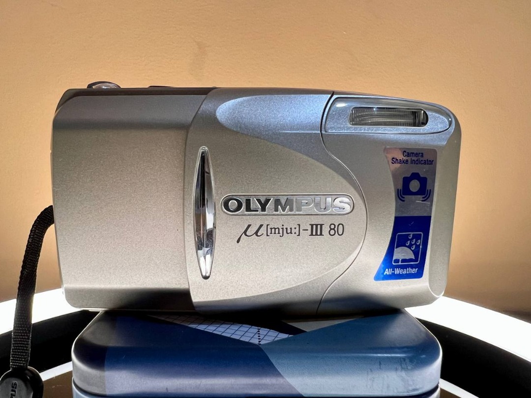 [RARE Olympus mju III80], Photography, Cameras on Carousell