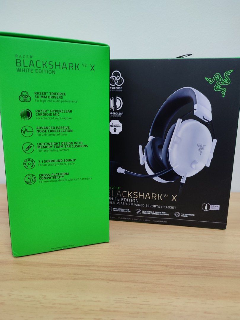 RAZER BLACKSHARK V2 X, Audio, Headphones & Headsets on Carousell