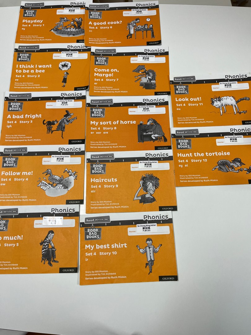 Read write Inc. Set 4. Story 112, 興趣及遊戲, 書本 & 文具, 小朋友書 Carousell