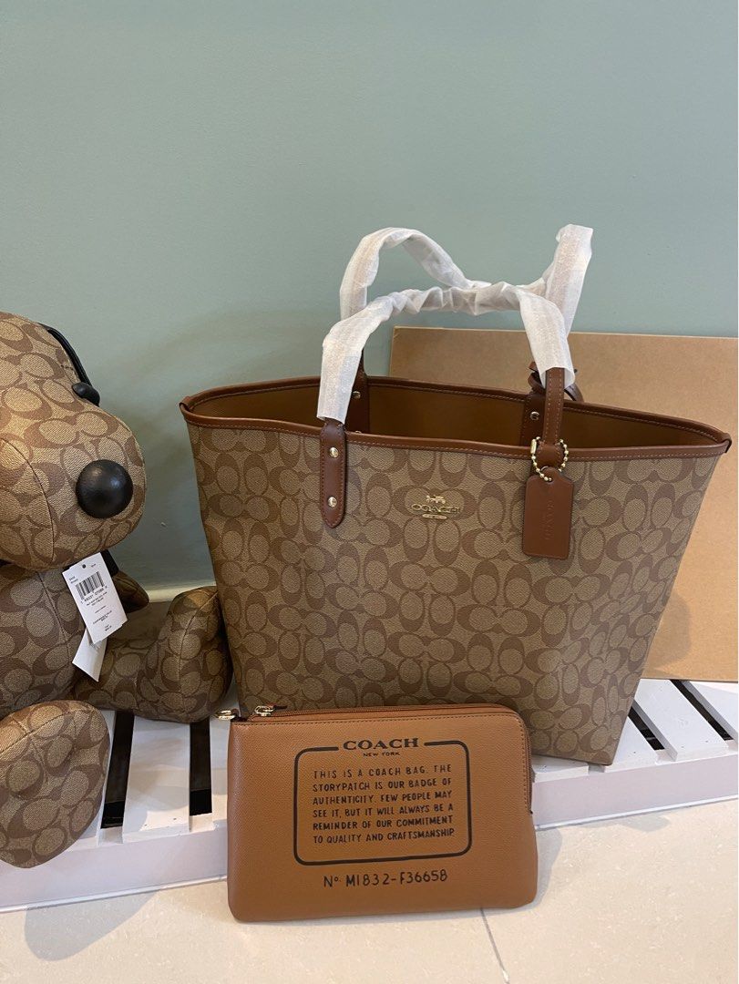 READY STOCK AUTHENTIC COACH 36588 F36658 shoulder bag