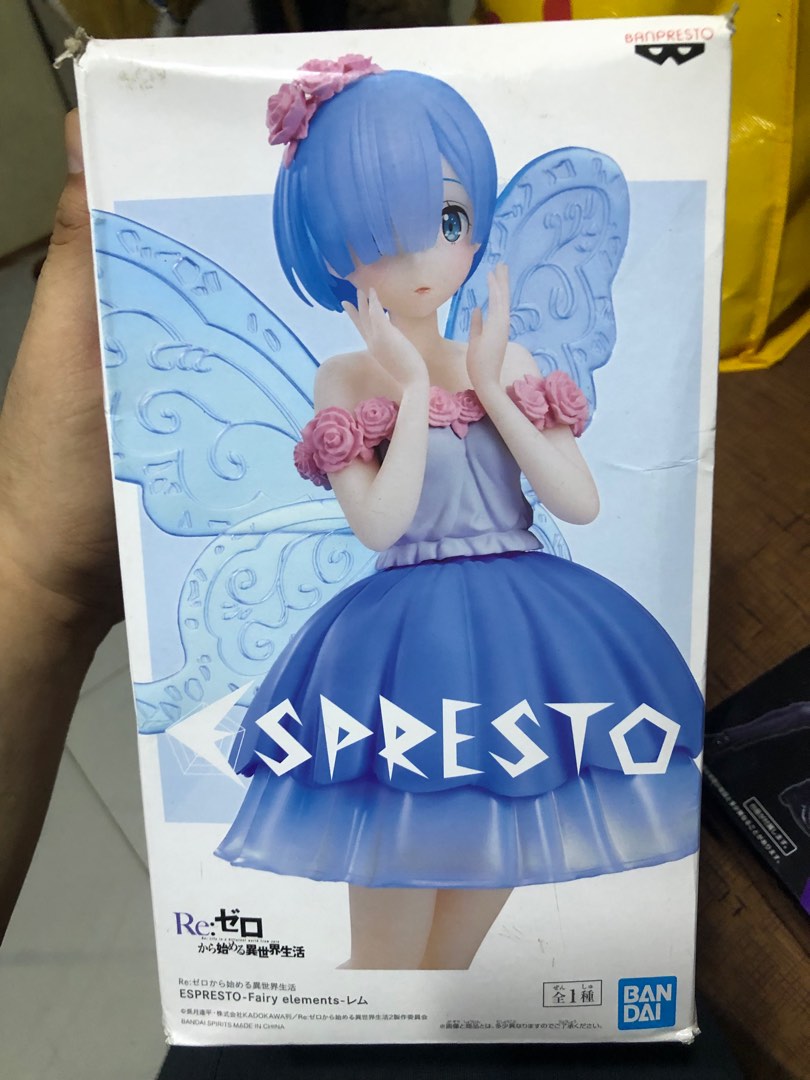 Banpresto Rem Figur Espresto Fairy Elements – 22 Cm, Aus Re:Zero
