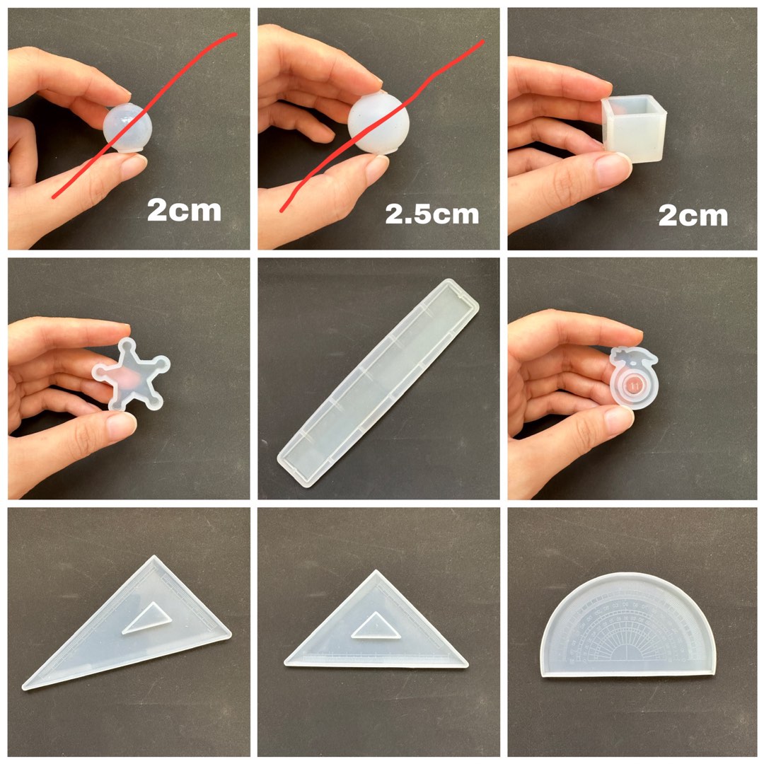 Resin Craft Silicone Mould | UV Resin Silicone Molds, Hobbies & Toys ...