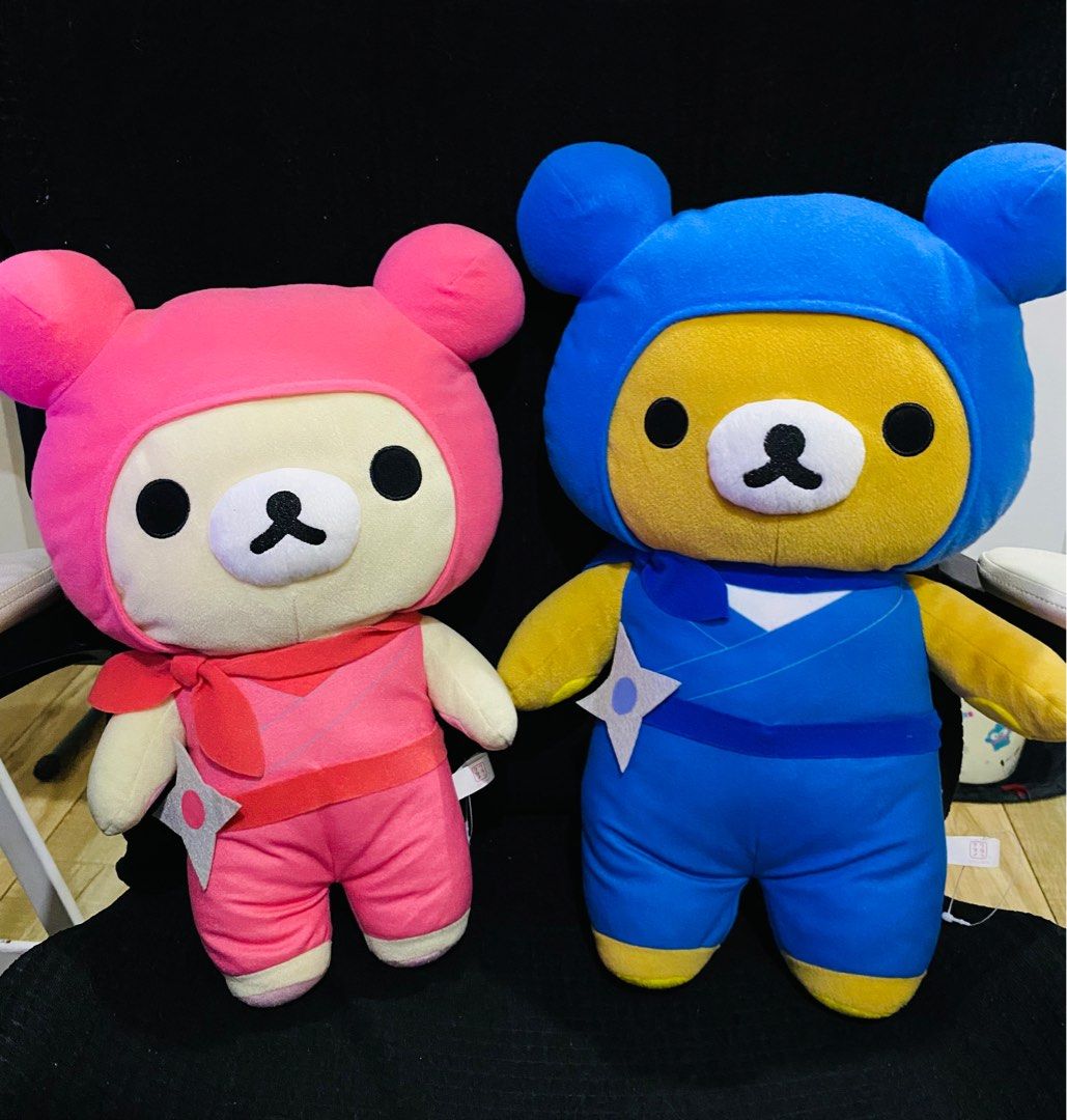 Restocked! Rilakkuma and Kori Ninja plushies, Hobbies & Toys, Toys