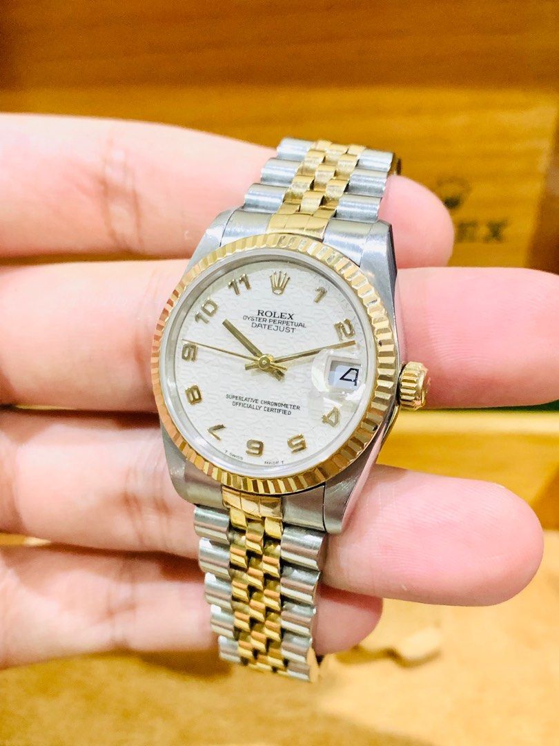 Rolex oyster perpetual datejust clearance 68273 womens