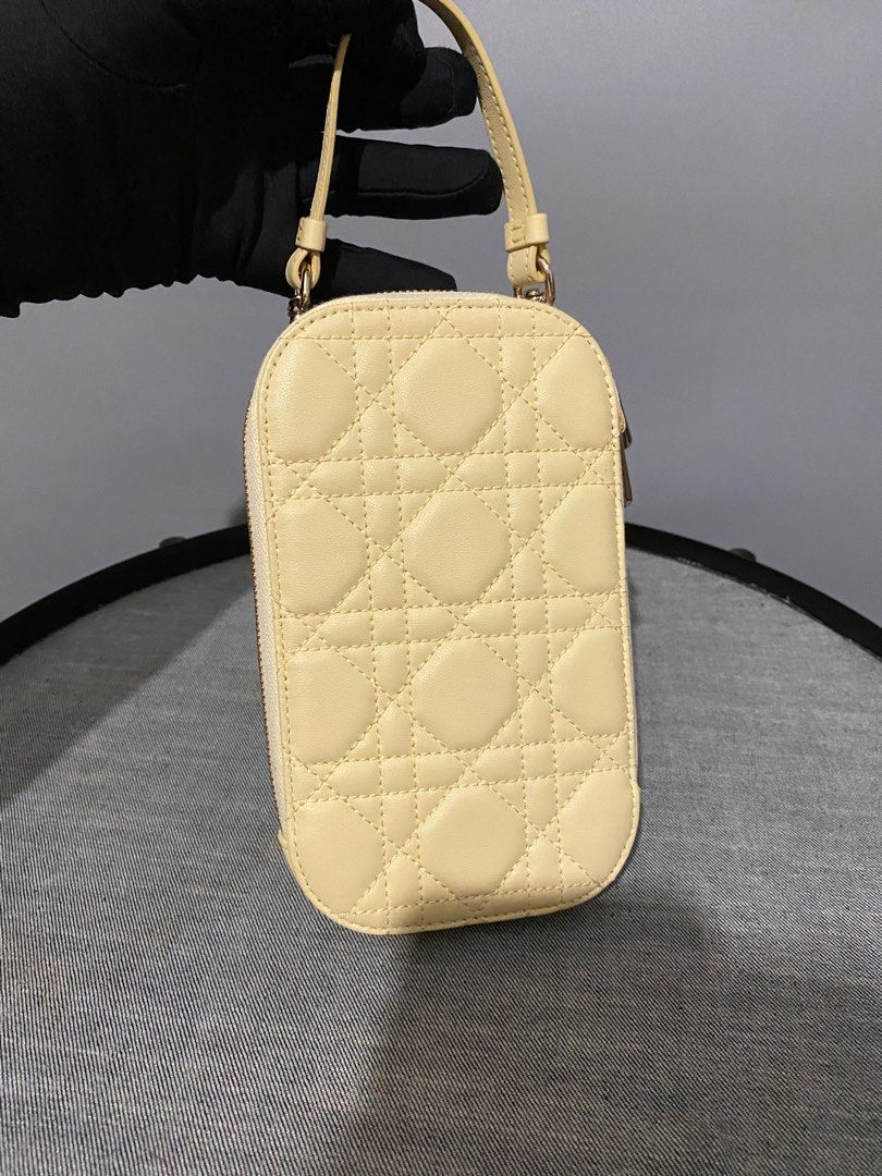 (RTP 1,800) DIOR LADY DIOR PHONE HOLDER CROSSBODY BAG, Luxury, Bags