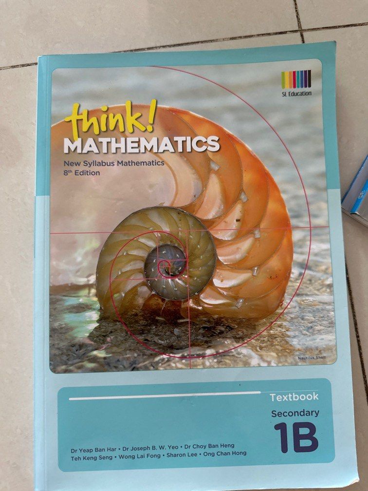 School Math Textbook Sec 1B Math Textbook school, Hobbies & Toys, Books & Magazines ...
