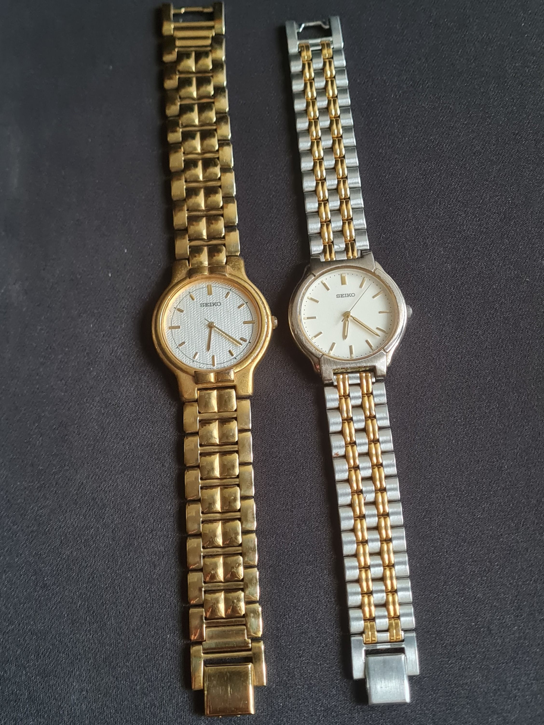 Seiko Quartz V701-A090 V701-2B50 Vintage Quartz Watch Circa 1985 