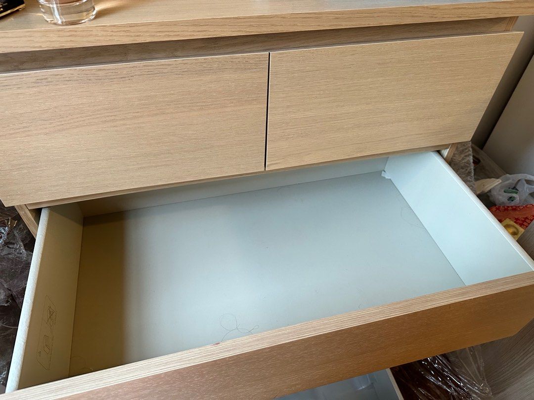 [SELLING] IKEA Malm Drawer Unit, Furniture & Home Living, Furniture