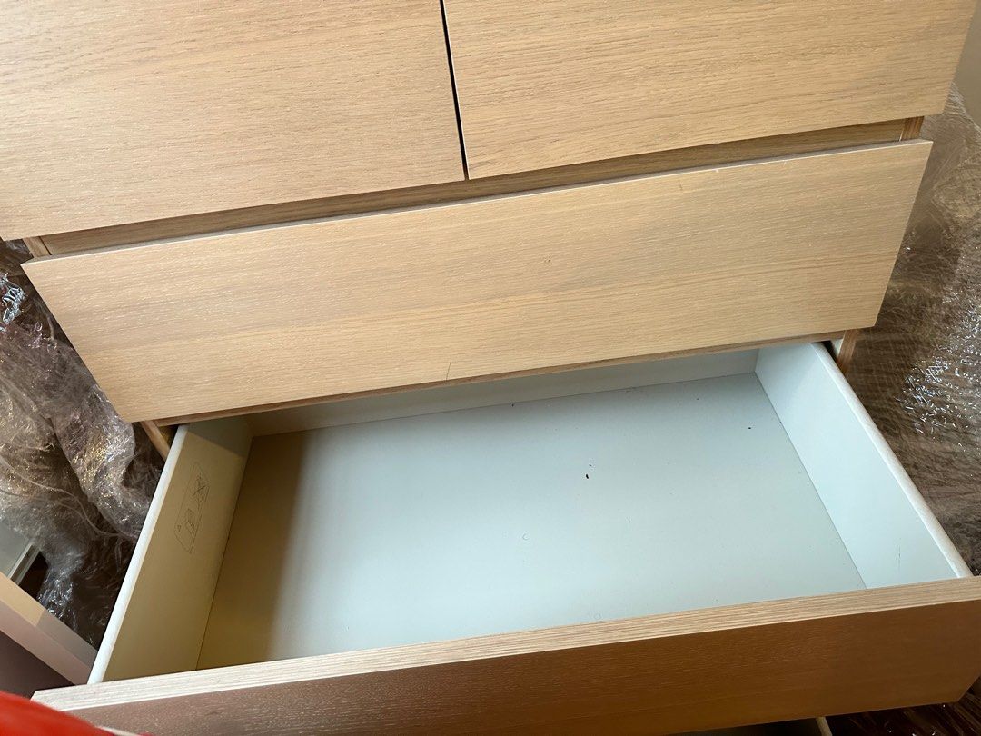 [SELLING] IKEA Malm Drawer Unit, Furniture & Home Living, Furniture