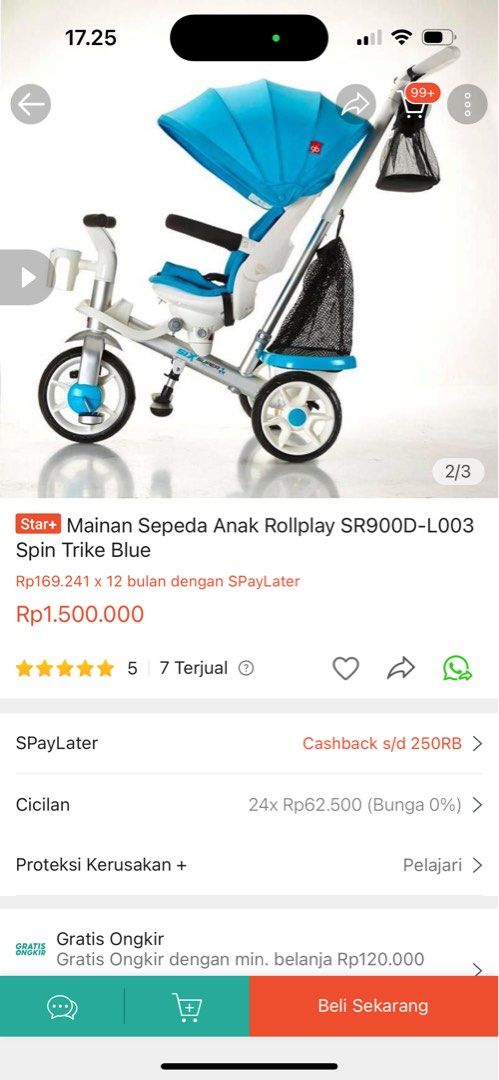Rollplay 2025 spin trike