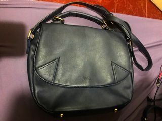 Shoulder bag navy blue