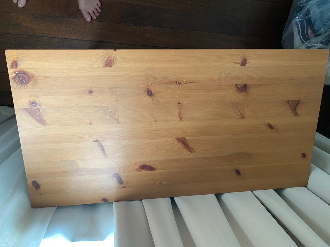 Side Table (Category: Tables & Sets) located in Singapore. Submitted by recyclebery (Listing ID 1230612467, Image 3). Description: Guest room side table Wooden top One drawer 79 cm length, 40cm width and 74cm height Price negotiable .