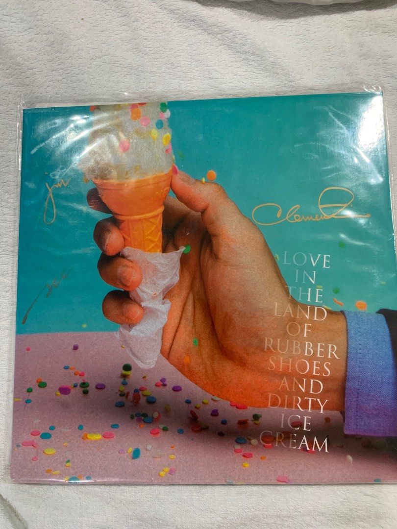 (SIGNED) Orange & Lemons Vinyl Love in The Land of Rubber Shoes and