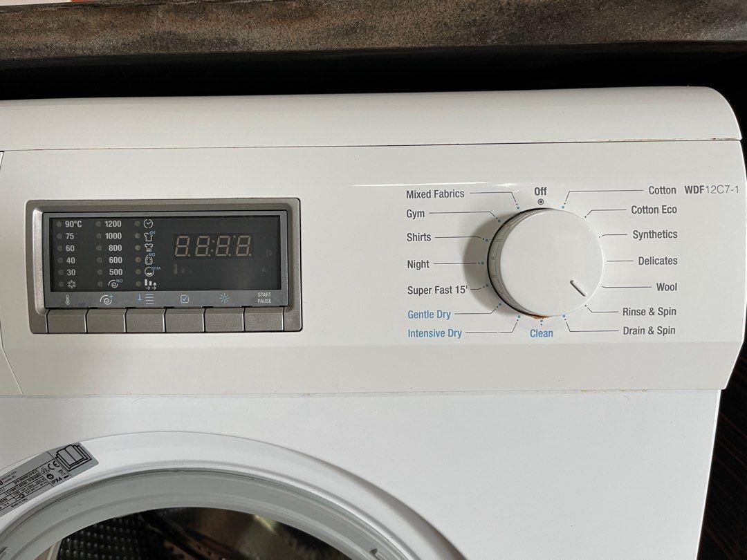 smeg washing machine cum dryer, TV & Home Appliances, Washing Machines