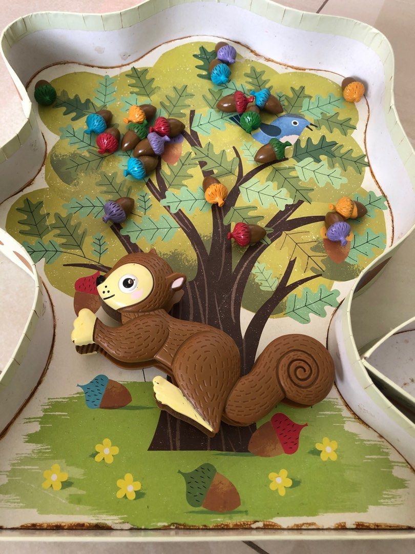 Sneaky snacky squirrel by educational insights board game (trains