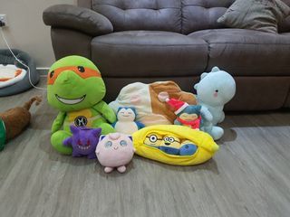 Soft toys(comes in a bundle)