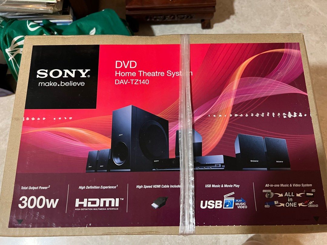 SONY home theatre system DAVTZ140, Audio, Soundbars, Speakers