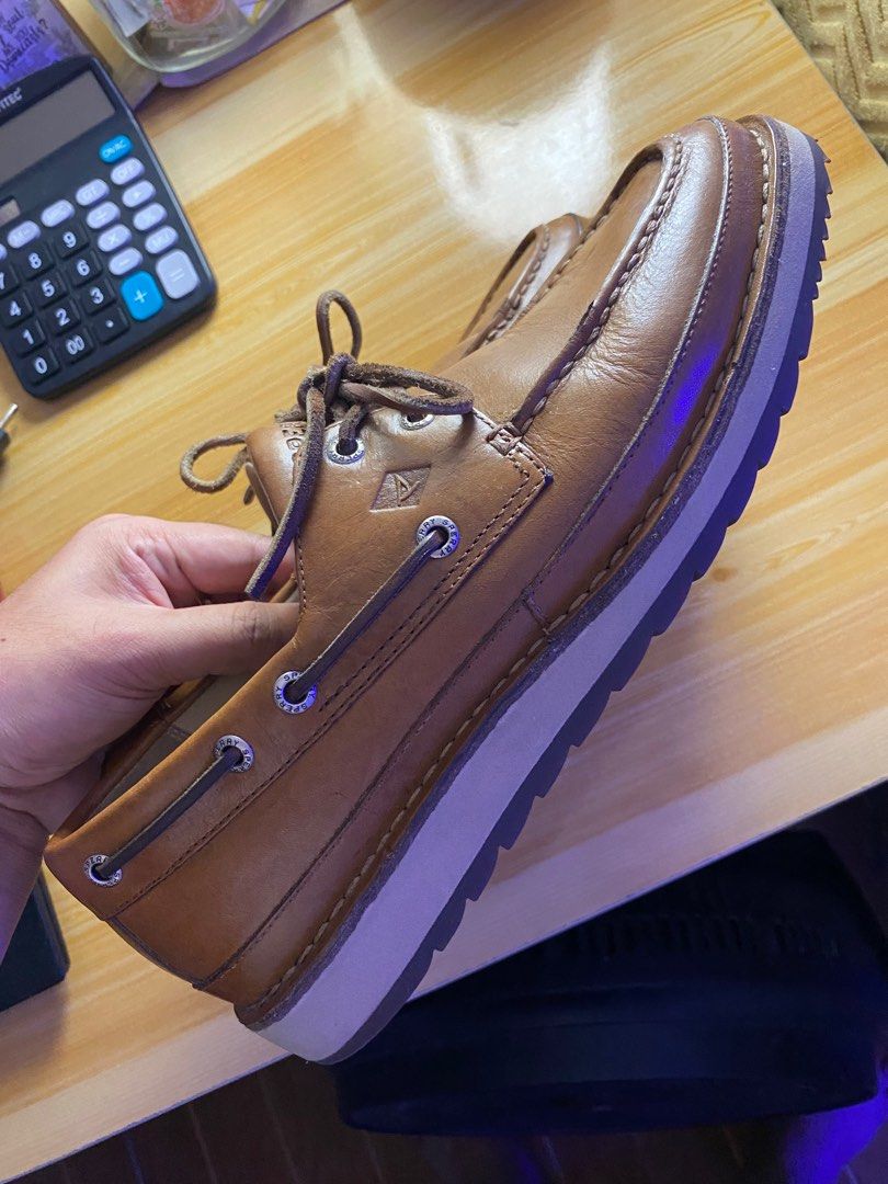 Louis Vuitton Summerland Boat Shoes Mens Shoes Size UK 7.5 (USA 8.5)