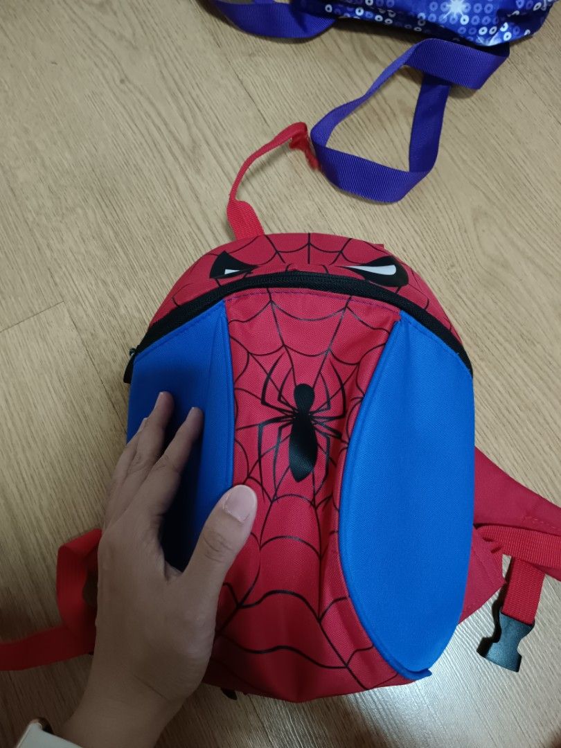 Spiderman toddlers bag, Babies & Kids, Going Out, Diaper Bags & Wetbags