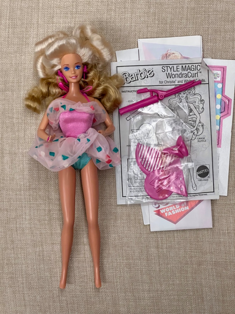 Barbie style magic store