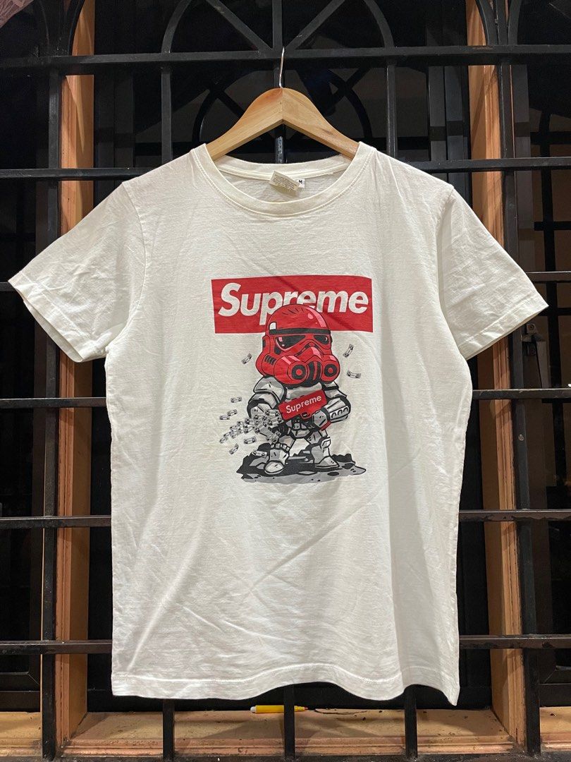 Supreme x Star Wars shirt Men s Fashion Tops Sets Tshirts