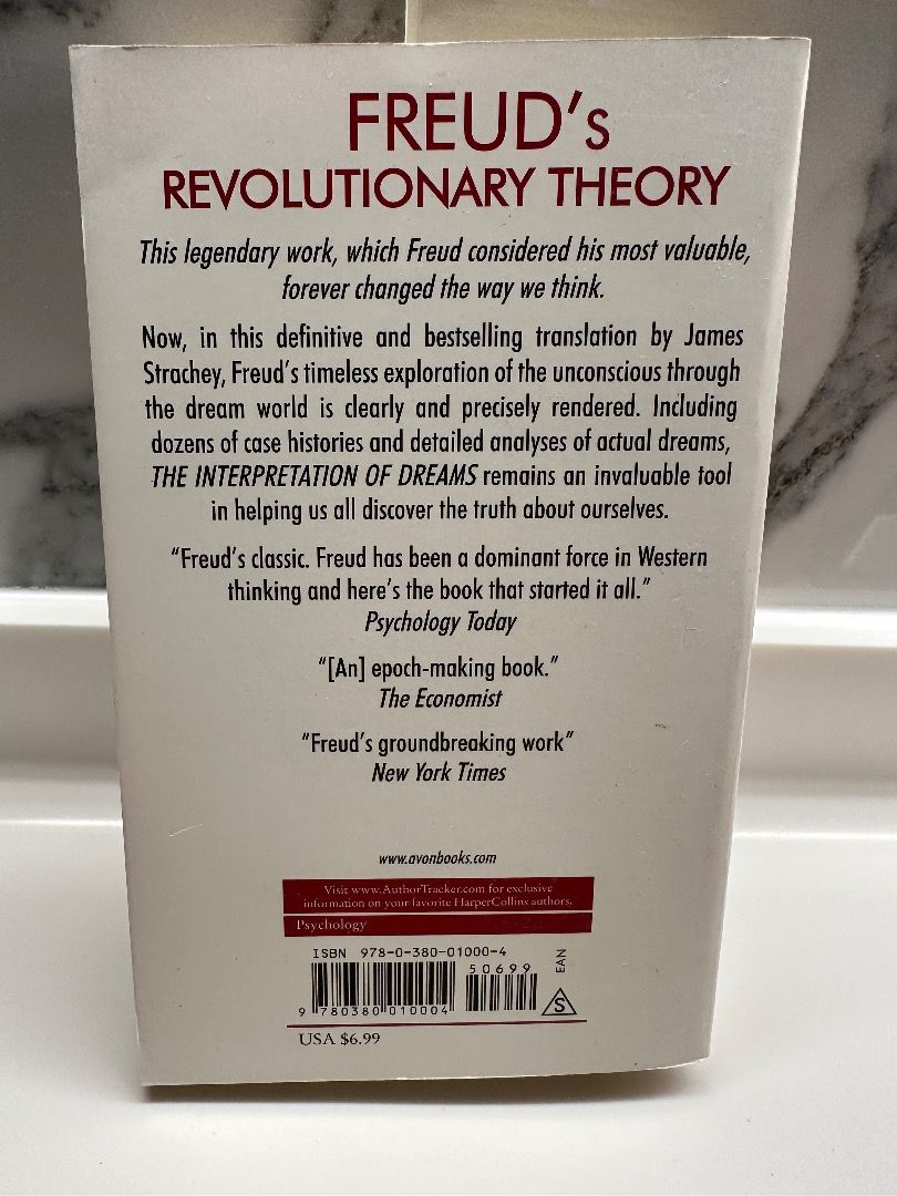 The Interpretation of Dreams by Sigmund Freud, Hobbies & Toys, Books & Magazines, Fiction & Non
