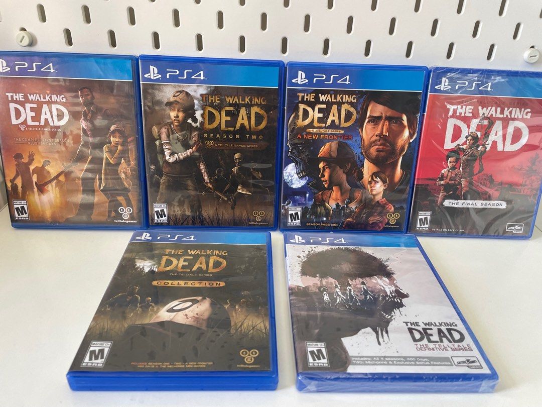 The Walking Dead PS4 telltale series definitive series ALL season