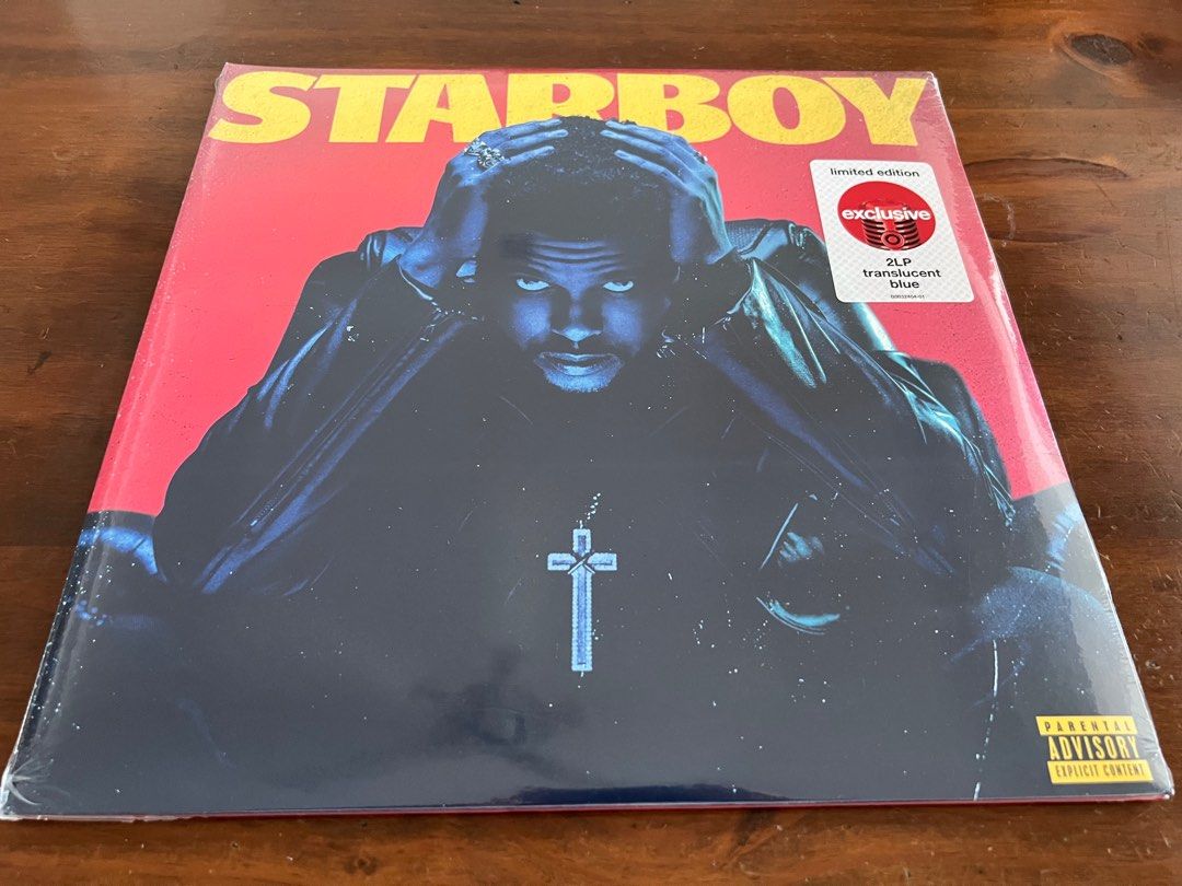 The Weeknd - Starboy (i2LP Limited Edition Translucent Blue Vinyl), Hobbies  & Toys, Music & Media, Vinyls on Carousell