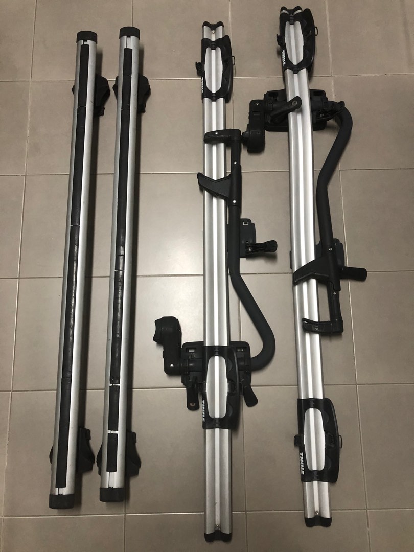 Thule Bicycle Roof Rack, Sports Equipment, Bicycles & Parts, Parts & Accessories on Carousell