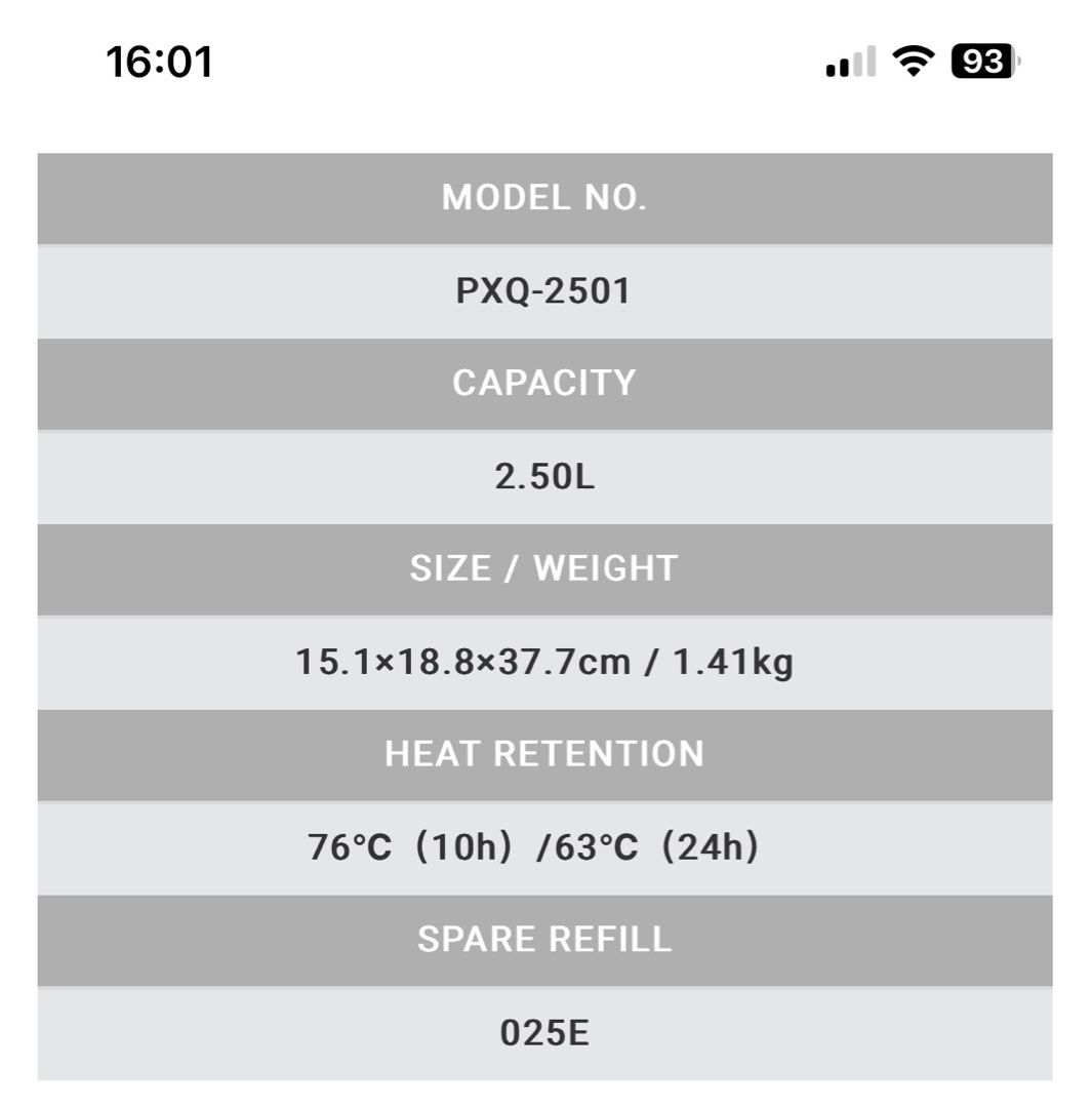 Tiger Air Pump Jug, TV & Home Appliances, Other Home Appliances on